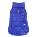 warm Nylon Fabric thickened pocket vest pet jacket